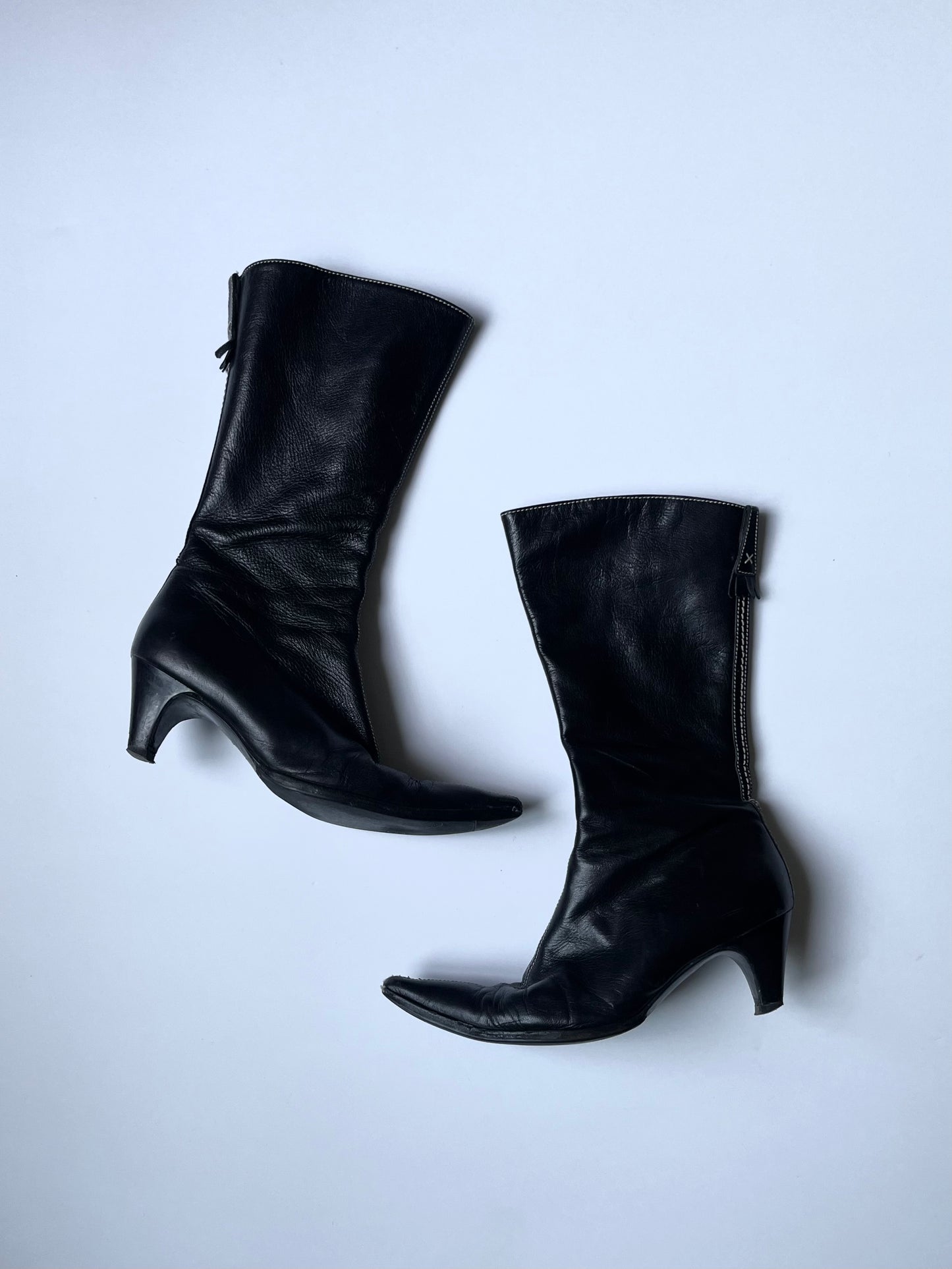 Vintage leather boots