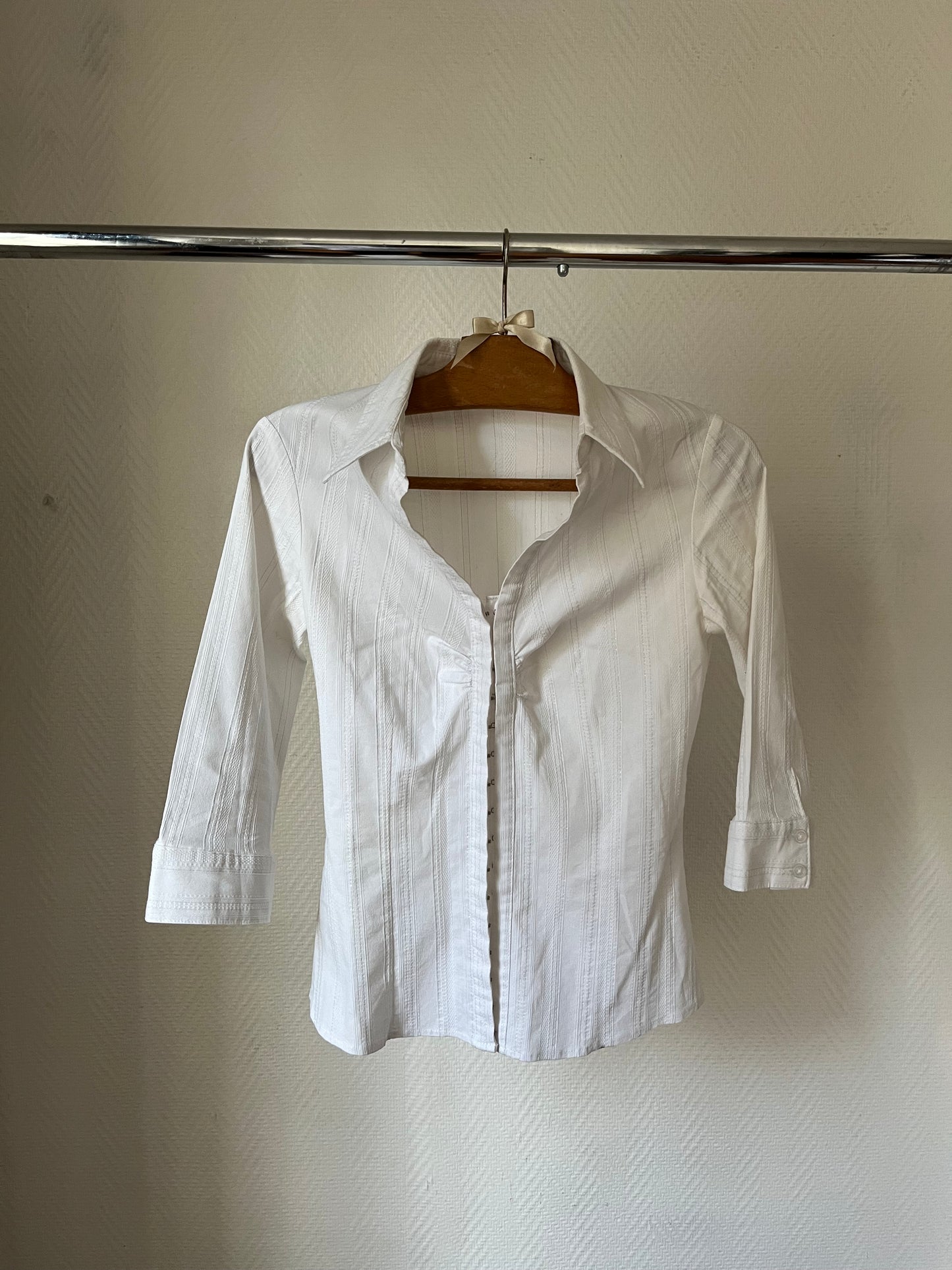 Vintage white office shirt