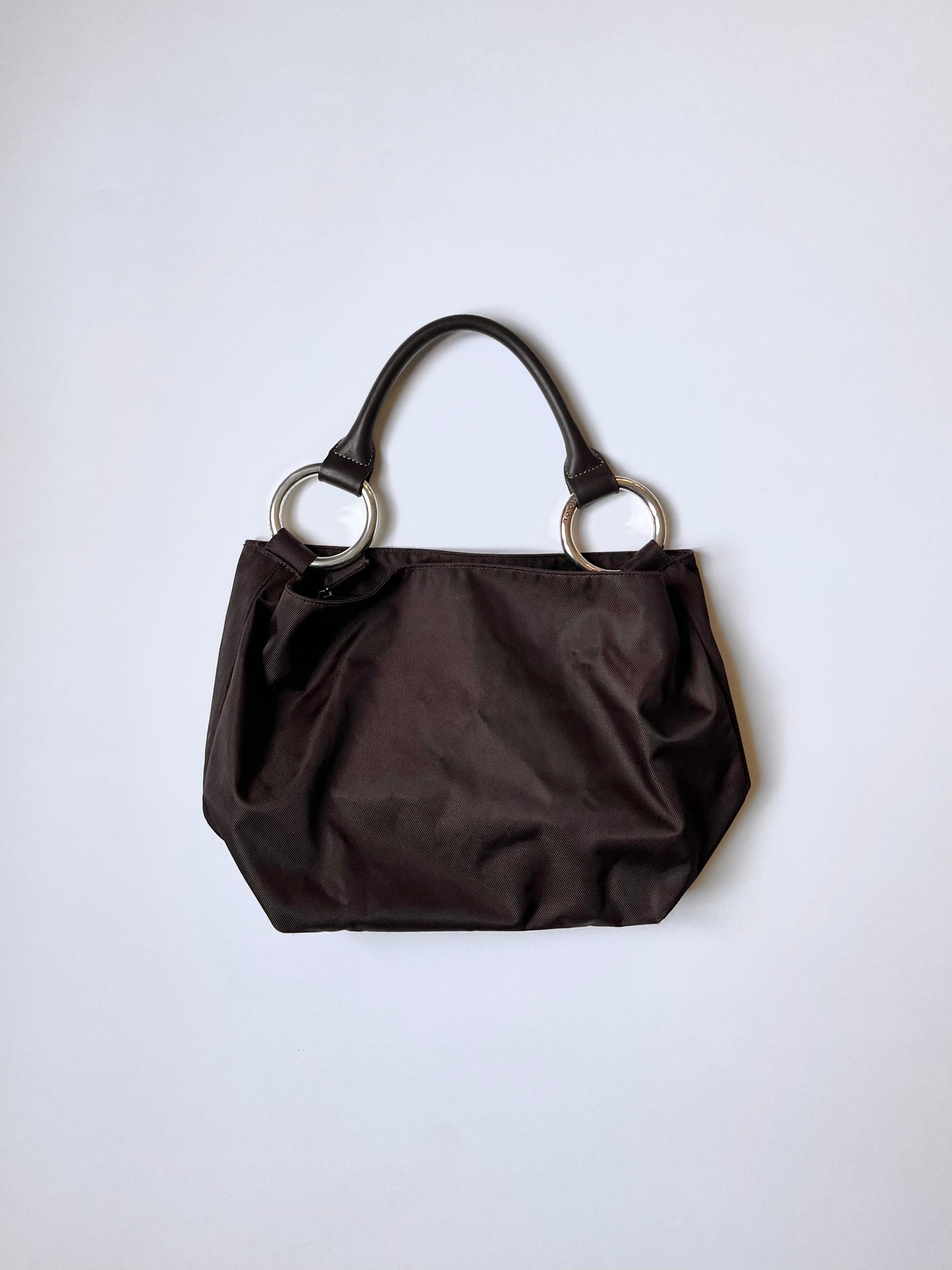 Vintage ring brown bag