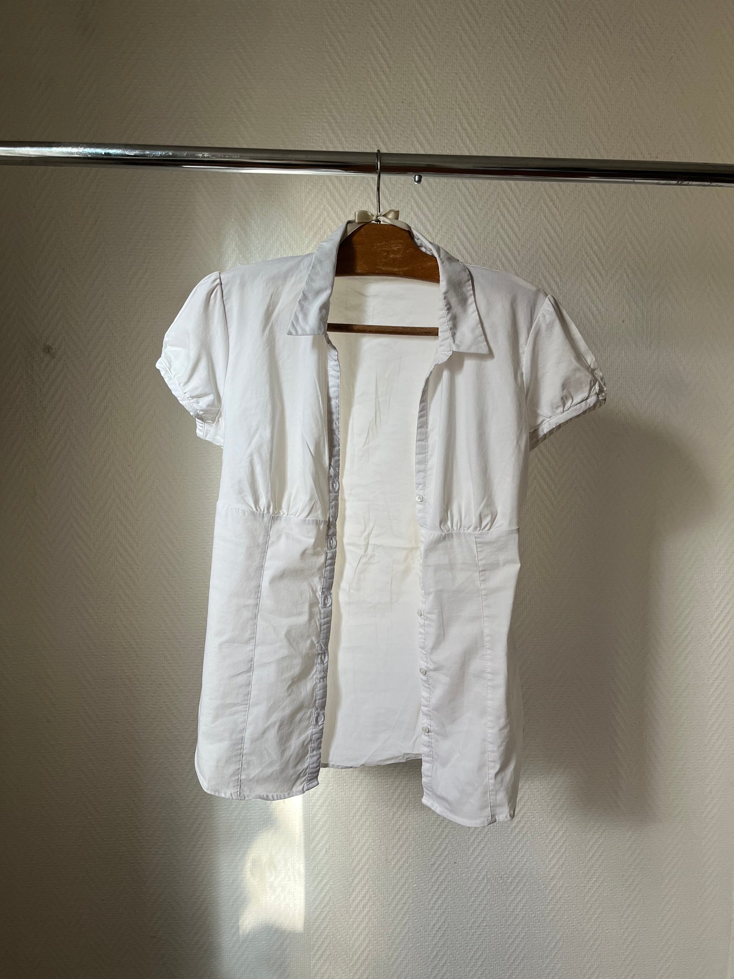 Vintage white office shirt